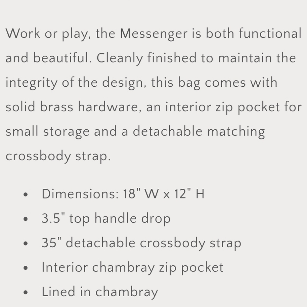Clare V. Messenger Bag - Picture 15 of 15